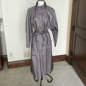 Long all weather coat.